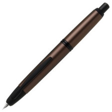Pilot Capless Matte Metallic Color Fountain Pen Matte Deep Green Steel Nib F