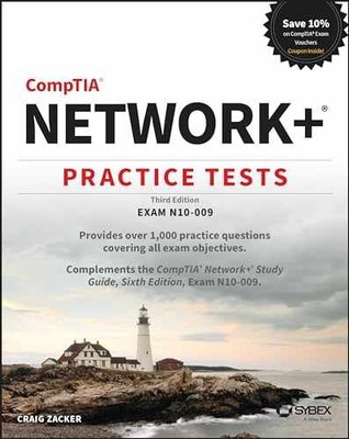 CompTIA Network+ Practice Tests: Exam - Paperback, by Zacker Craig - Good