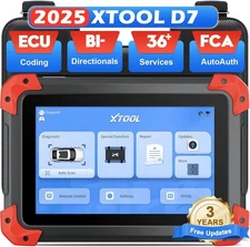 2025 New XTOOL D7 Coding Scanner Full System Diagnostic Tool Car Key Programmer