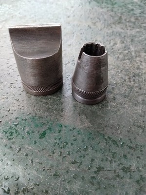Truth Tools 1/2  Drive 12 Pt Socket- 7/16'' Slotted, Plus  Unk Drag Link Socket