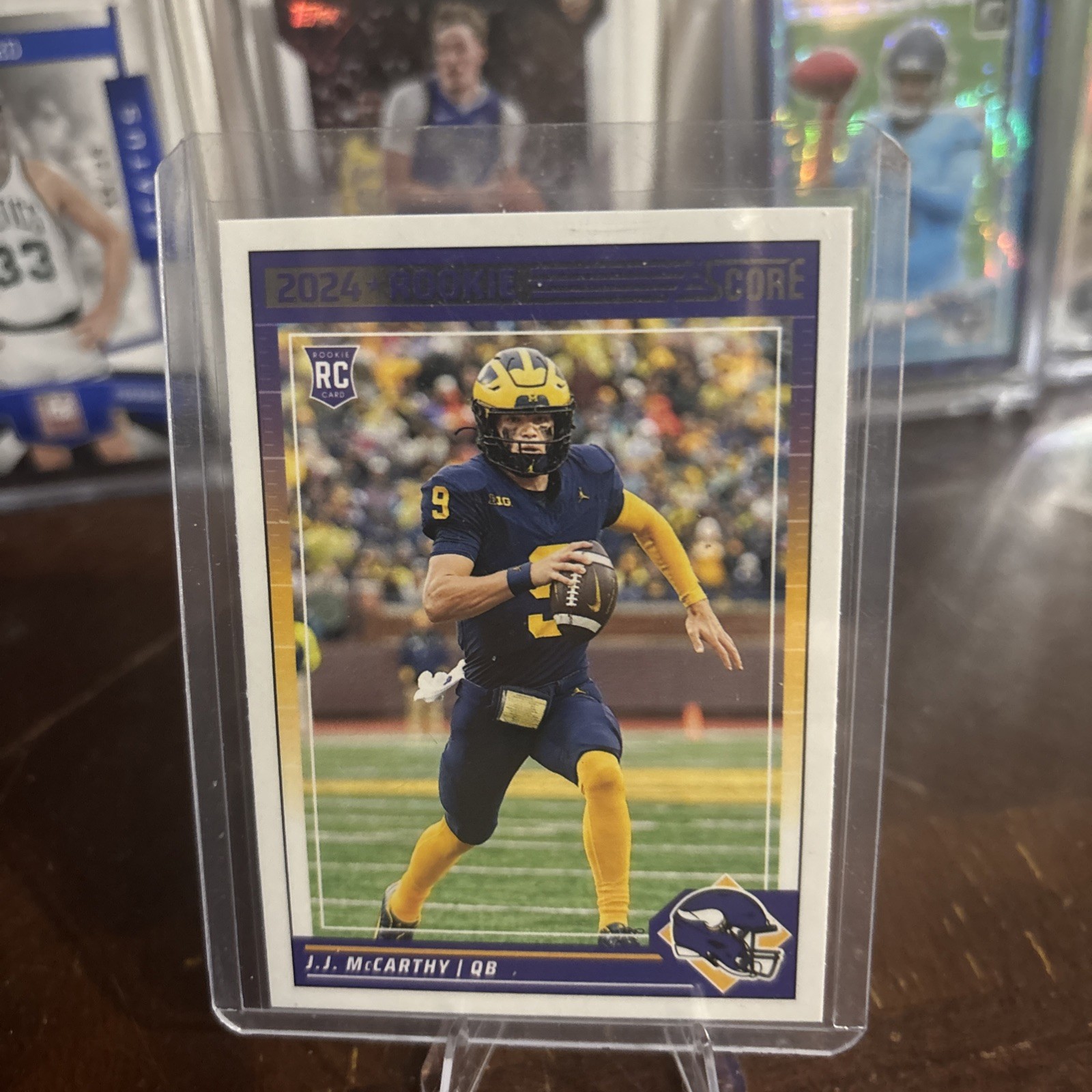 2024 Score - Rookies J.J. McCarthy #304 (RC)