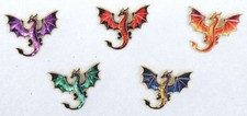 Dragon Pin, Enamel