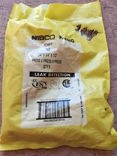 Lot of 10 Nibco PressG  3/4x3/4x1/2 Tee  PCH611 PxPxP