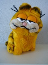 Vintage 80's R. Dakin GARFIELD Plush Stuffed Toy 8" Made in Korea