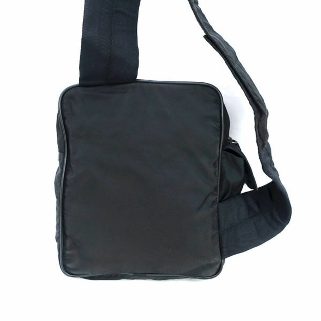 PRADA shoulder bag body bag nylon black brand used 0990014548 thumbnail 2