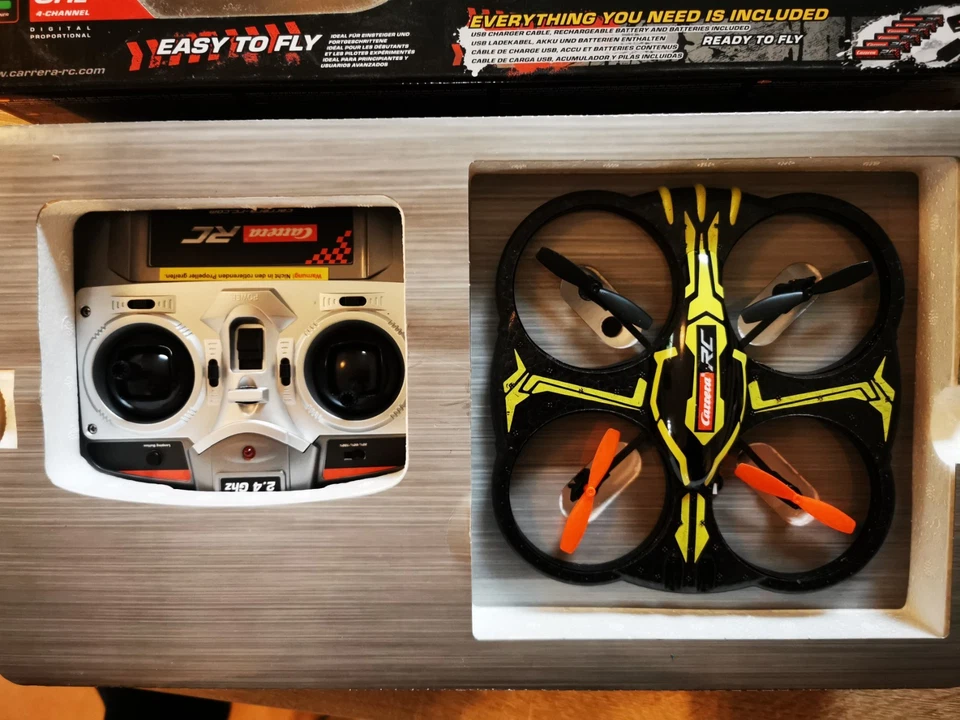 Carrera RC Quadrocopter CRC X1 - 370503001 - Drohne - unbenutzt  ohne Akkus !!! - Bild 2 von 4