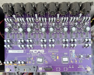 Midas PRO2-CC-TP Audio Console's DL241 Analogue Input Module CP04-01221-000