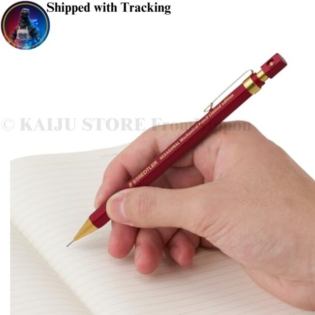 Staedtler Hexagonal Mechanical Pencil 0.5mm Limited Antique Red V3