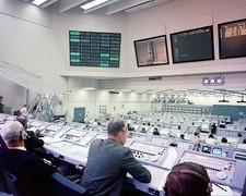 NASA APOLLO 9 MISSION CONTROL CENTER PHOTOGRAPH PHOTO PRINT