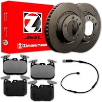 Zimmermann Black Z Bremsscheiben + BelÄGe Vorne Passend FüR BMW 3Er 4Er F30-F36