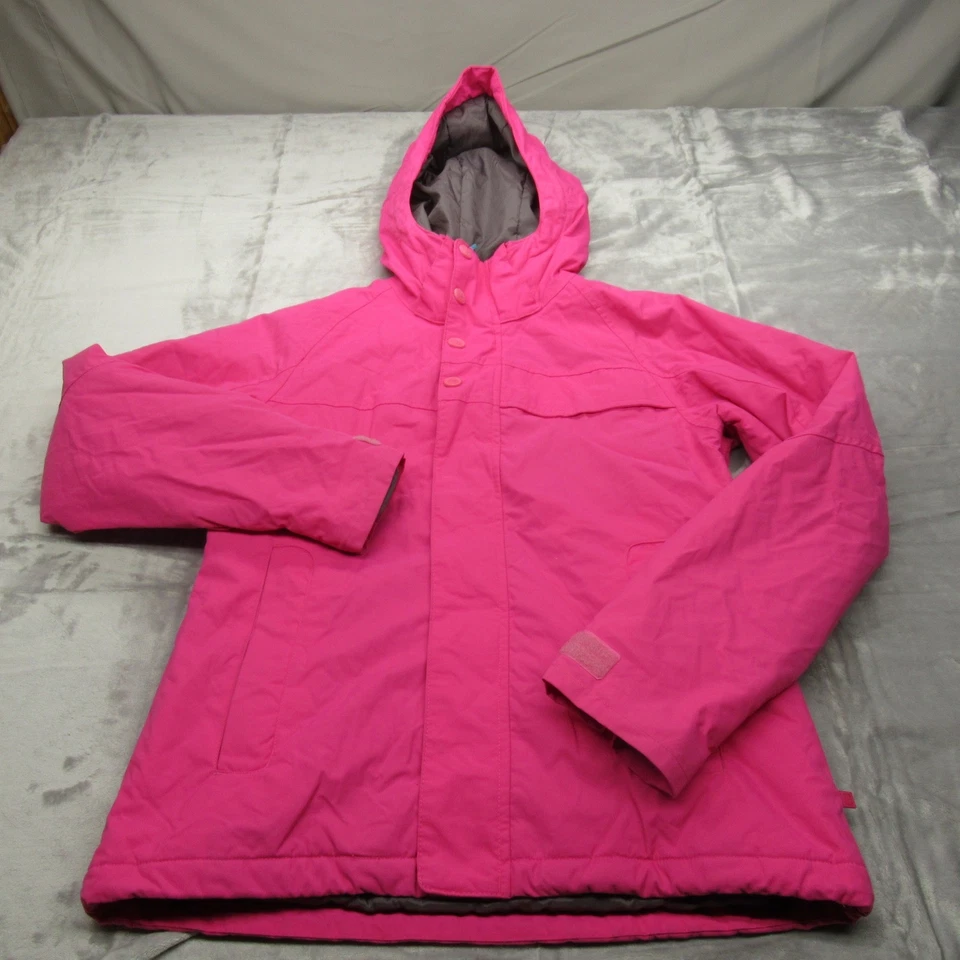 Burton Jacket Womens Medium Pink Dryride Hooded Waterproof Snowboard WB Method - Image 2 of 4