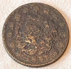 Photo of a 1811-P Large Cent from an eBay listing that sold on Jun 28, 2026