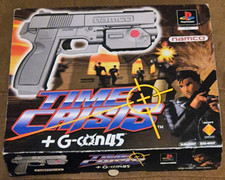 Namco Time Crisis + G-Con 45 Wired Light Gun Controller for Sony PS1 (No Game)