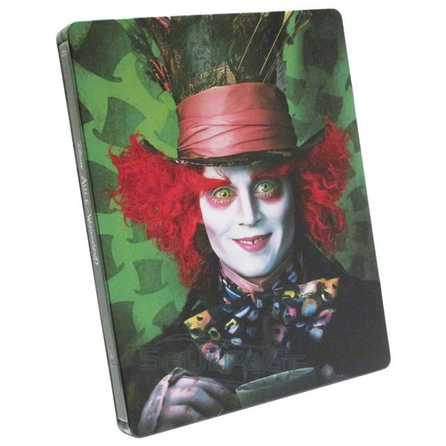 Alice in Wonderland (2010) (3D) [Steelbook] (ohne dt. Ton) [Blu-ray] NEU /sealed - Bild 2 von 4