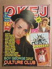 OKEJ Magazine 3-5 -1983 Kiss,Hanoi Rocks, Saxon,Nina Hagen, Rambo ,Ozzy ,Ac/Dc