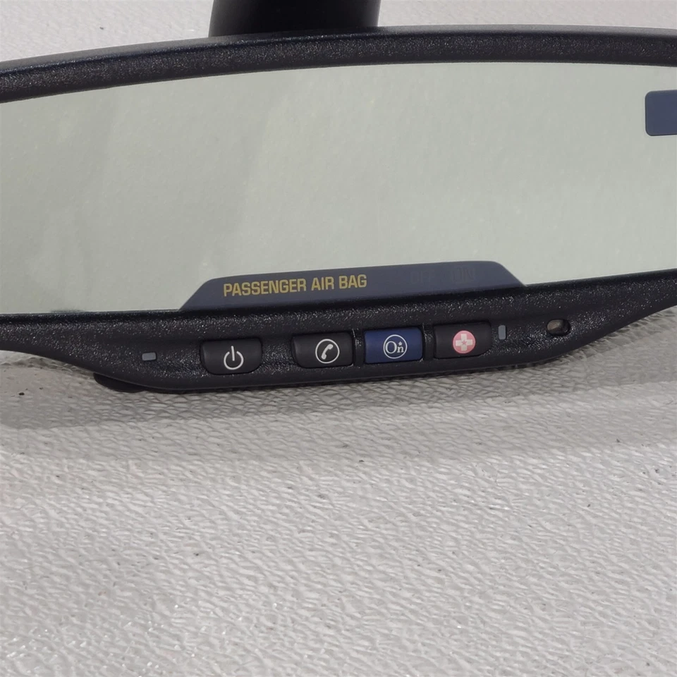 06-13 Corvette C6 Rear View Mirror Compass Map Lights On Star Aa7411 - Image 2 of 4