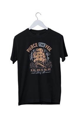 Pierce The Veil A Match Into Water Ship Graphic T-Shirt Mens S M L XL 2 3 4 XL  