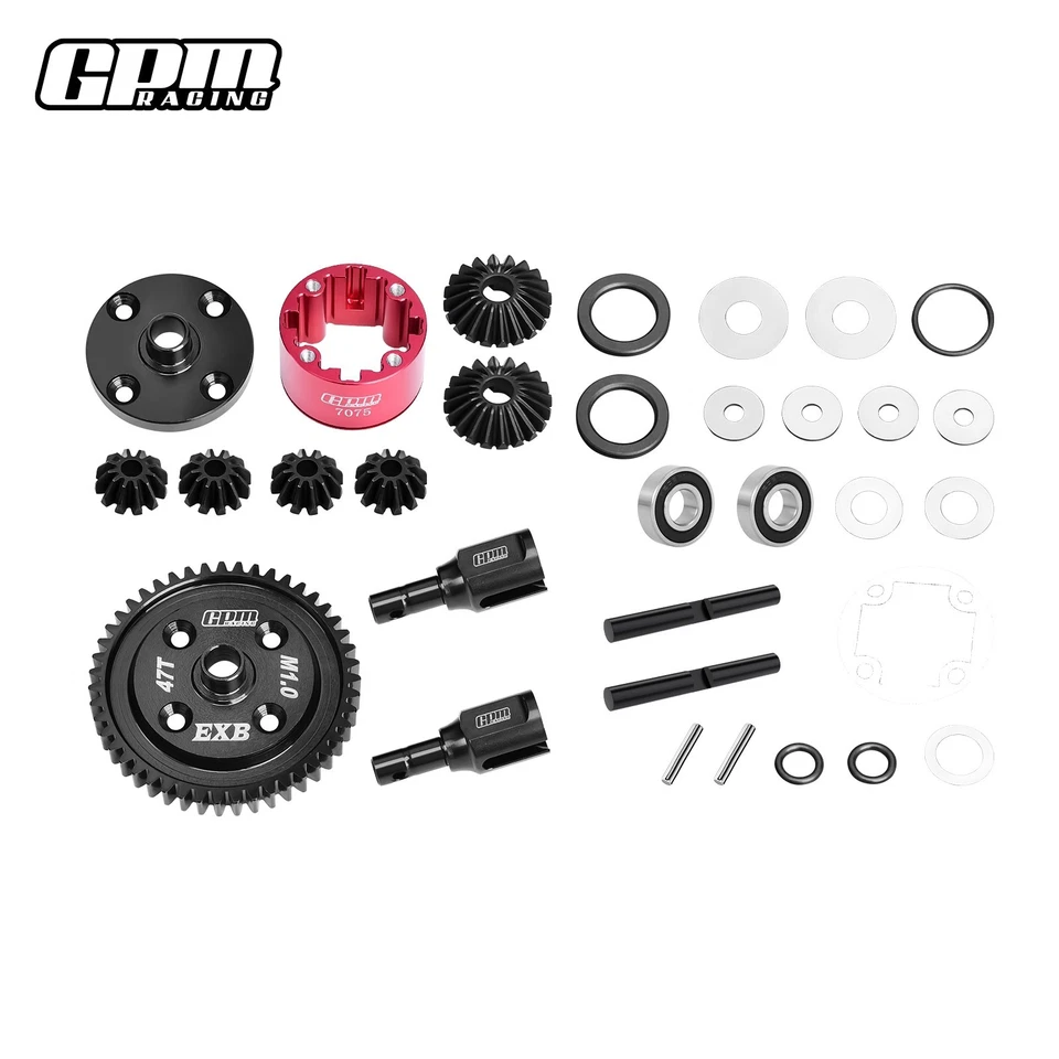 GPM 20CrMnTi Steel 7075 Alu F&R Complete Diffs ARRMA 1/8 Kraton Notorious EXB V6 - Image 2 of 4