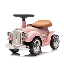 Porteur Voiture Rétro  classique Enfant Bébé 1 à 3 Ans Klaxon Coffre Aide Marche