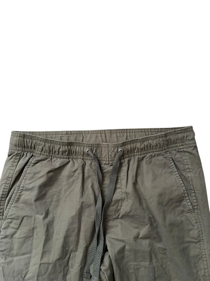 GAP Pants Mens Size Small (30x28) Olive Green Woven Joggers Slim Tapered Beach - Image 2 of 4