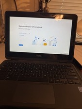 Dell Chromebook 3100 11.6" Laptop / TESTED WORKING / Webcam w/charger