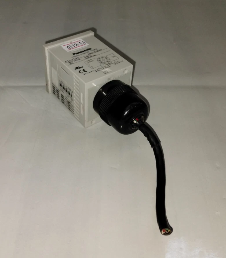 Panasonic LT4H ATL1121 LT4HLT8-DC24V LT4HLT8DC24V LT4H-L Digital Timer 12-24V - Image 4 of 4