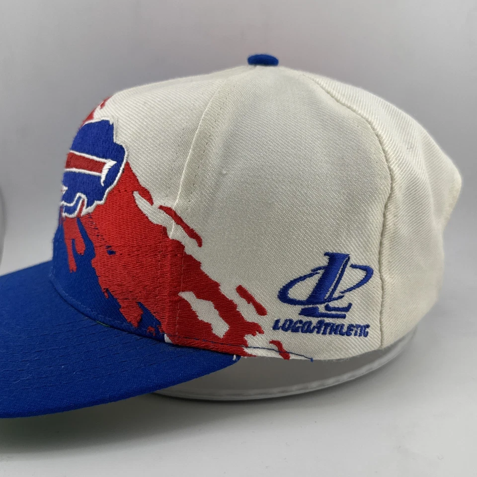 Vintage Buffalo Bills Splash Logo Athletic Pro Line Authentic Snapback Hat - Image 3 of 4