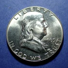 1963-D Franklin Half Dollar  BU