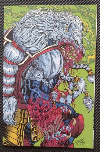 INVINCIBLE UNIVERSE BATTLE BEAST #6 MARIA WOLF SIGNED VIRGIN EXCLUSIVE W/COA