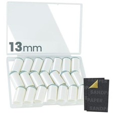 Billiard Pool Cue Tips - Pool Stick Tips Slip-on Tips Replacement 13mm 22PCS