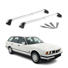 Dachträger für BMW 5er Touring E34 E39 E61 1991-2011 5 tür 100kg Alu ABE Silber