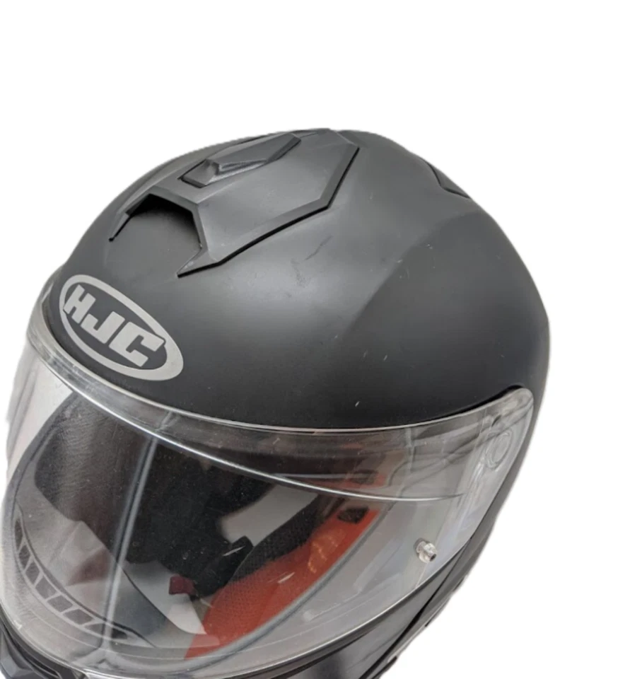 HJC I90 шлем - полу плоский, черный, размер большой i90 твердый черный (см. фотографии) - Изображение 3 из 3