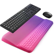 Wrist Rest with Keyboard Stand, Ergonomic Keyboard Riser Holder with Memory F...