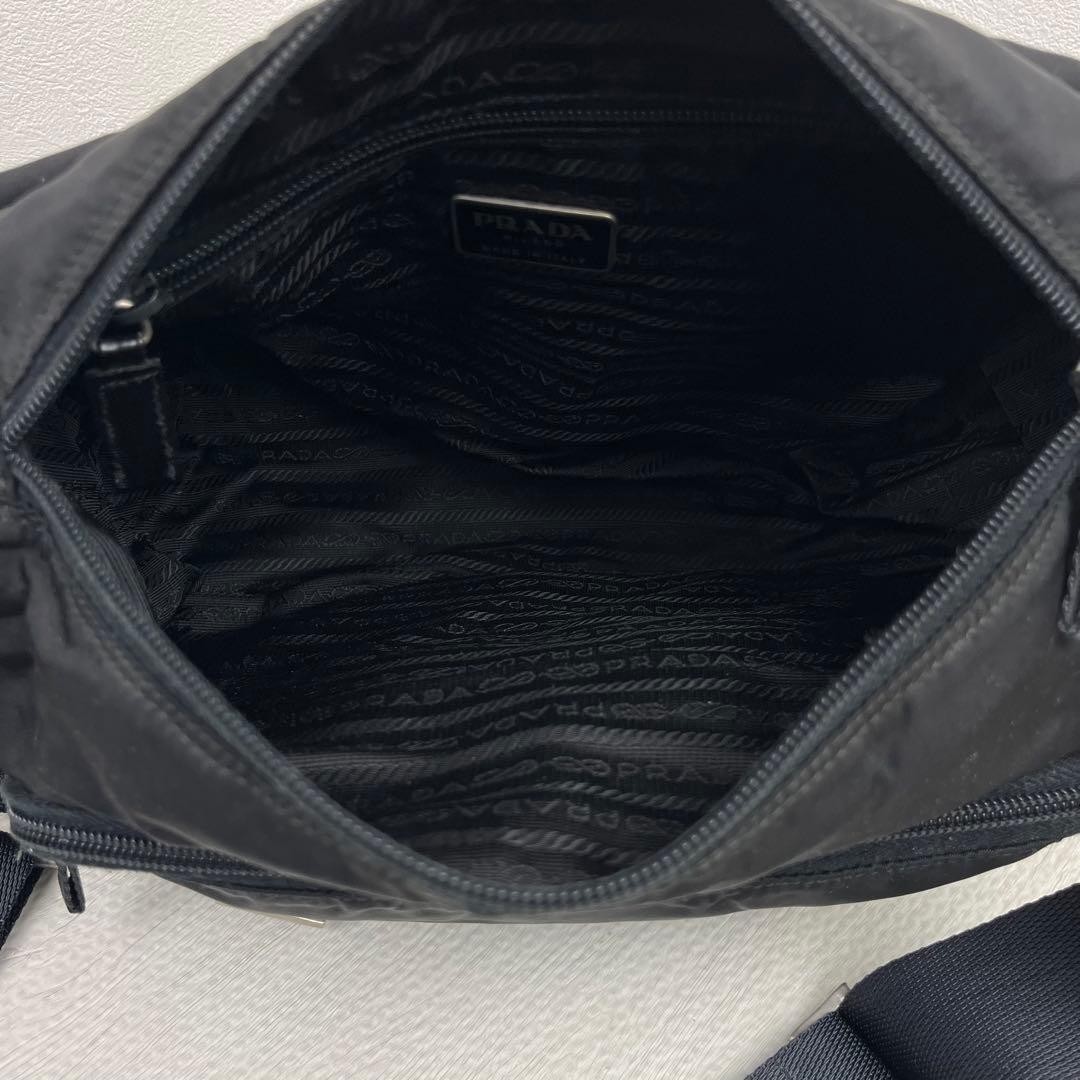 PRADA Tessuto Nylon Leather Messenger Shoulder Bag B6671 thumbnail 7
