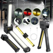 Gym Lamp, Portable Posing Lamp Magnetic LED Flashlight 6Th Gear Dimming with Han