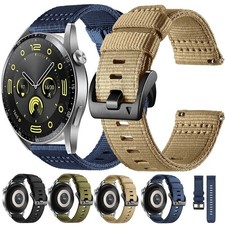Braided Nylon Strap Band For Samsung Galaxy Watch 3 4 5 6 FE 7 40 44 45mm Active