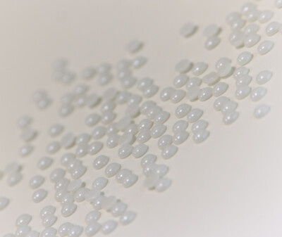 Hotfix Ceramic Stones WHITE 4mm Stück wählbar Strass Hochzeit Halbperlen