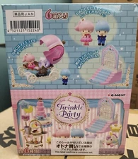 Re-Ment Miniatures Sanrio Little Twin Stars Twinkle Party Full set 6 pcs Rement