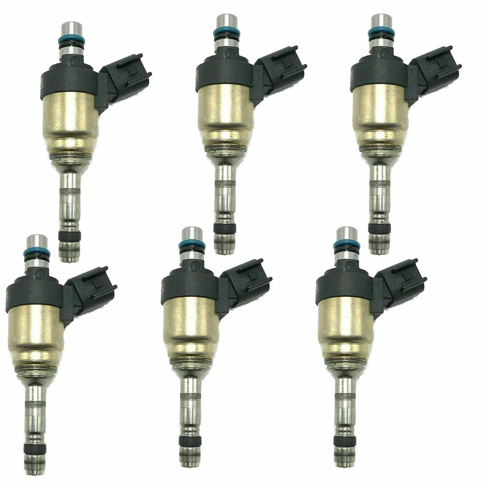 Inyectores de combustible 35310-3C550 6 piezas aptos para Hyundai Genesis Coupe Azera 09-16 3,8 V6 Foto 2 de 4