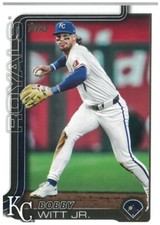 2025 Topps Series 1 Base # 100 Bobby Witt Jr., Kansas City Royals