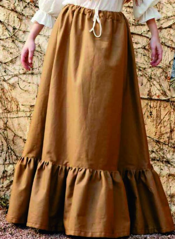 Disfraz medieval mujer falda medieval tabernera