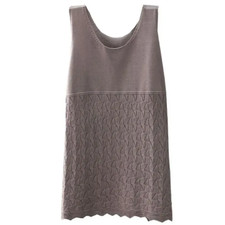 Women Knitted Waistcoat Sweater Vest Hollow Pullover Sleeveless Jumper Ethnic