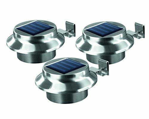Set 3 Lampade Solari EASYmaxx 03612 - Illuminazione LED Smart Grondaia