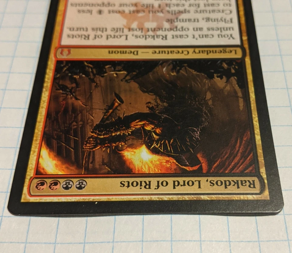 MTG Rakdos, Lord of Riots 187/274 LP Mythic Return to Ravnica - Image 4 of 4