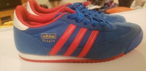adidas dragon blue and red