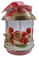 GIOSTRA CARILLON IN ARGENTO (45 G) CON BAMBINI 9 X 11.5 CM