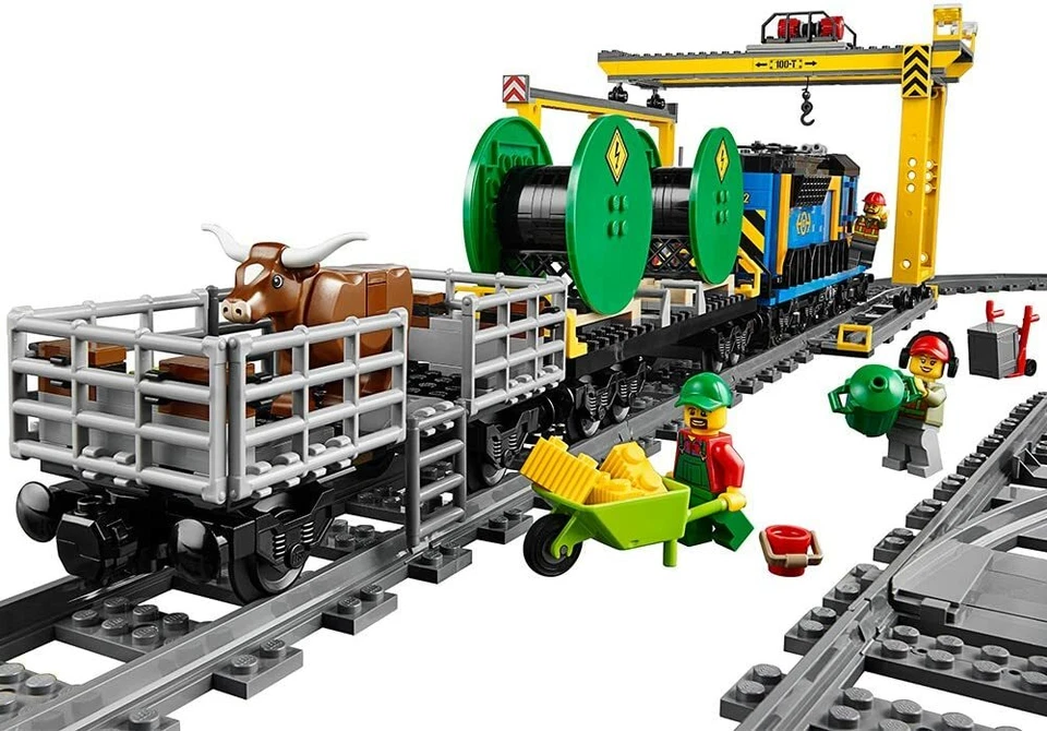 Lego City Cargo Train 60052 Retired Set Hard To Find Brand New - Image 4 of 4