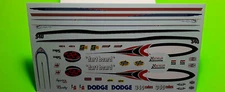Spirit of 1976 76 Dodge Dart 1/25 Decal Sheet 340 Red Blue Pin Stripes USA
