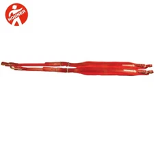 Hohner ACC5 RED 42" Accordion Leather Strap - Red - Made In Mexico