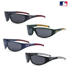 MLB Licensed Team Themed Color Sports Wrap Baseball Athletic Sunglasses